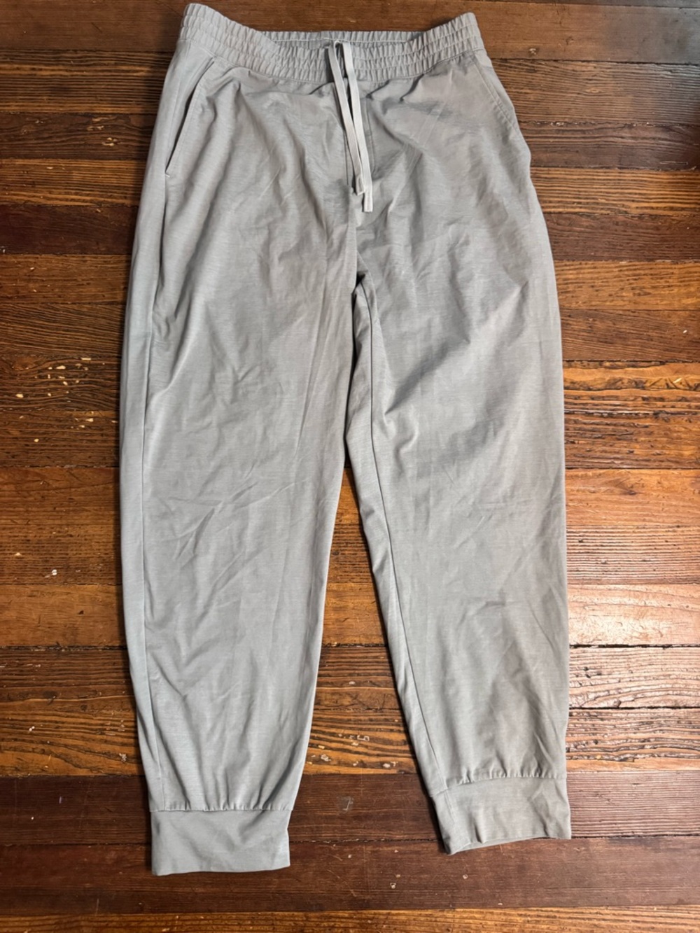 Uniqlo Men’s AIRism Light Gray Jogger Sweatpants